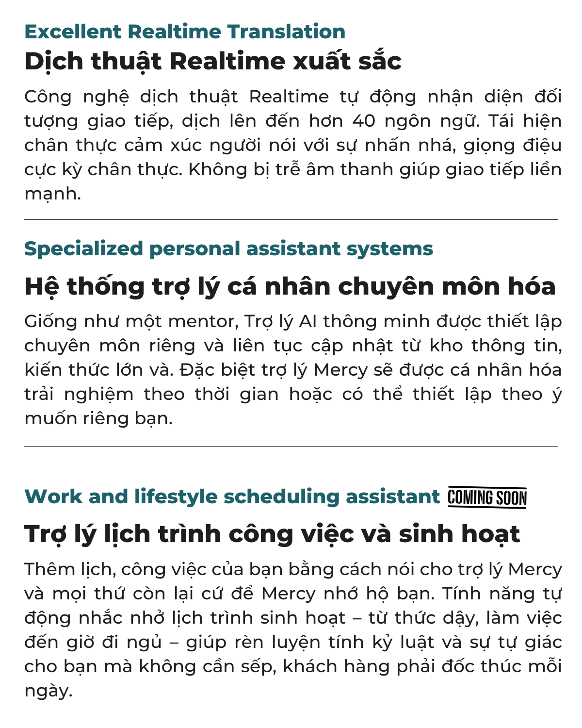 Tính năng nổi bật 1